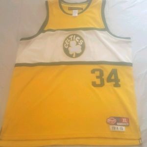 Paul Pierce Embroidered Celtics Throwback Jersey